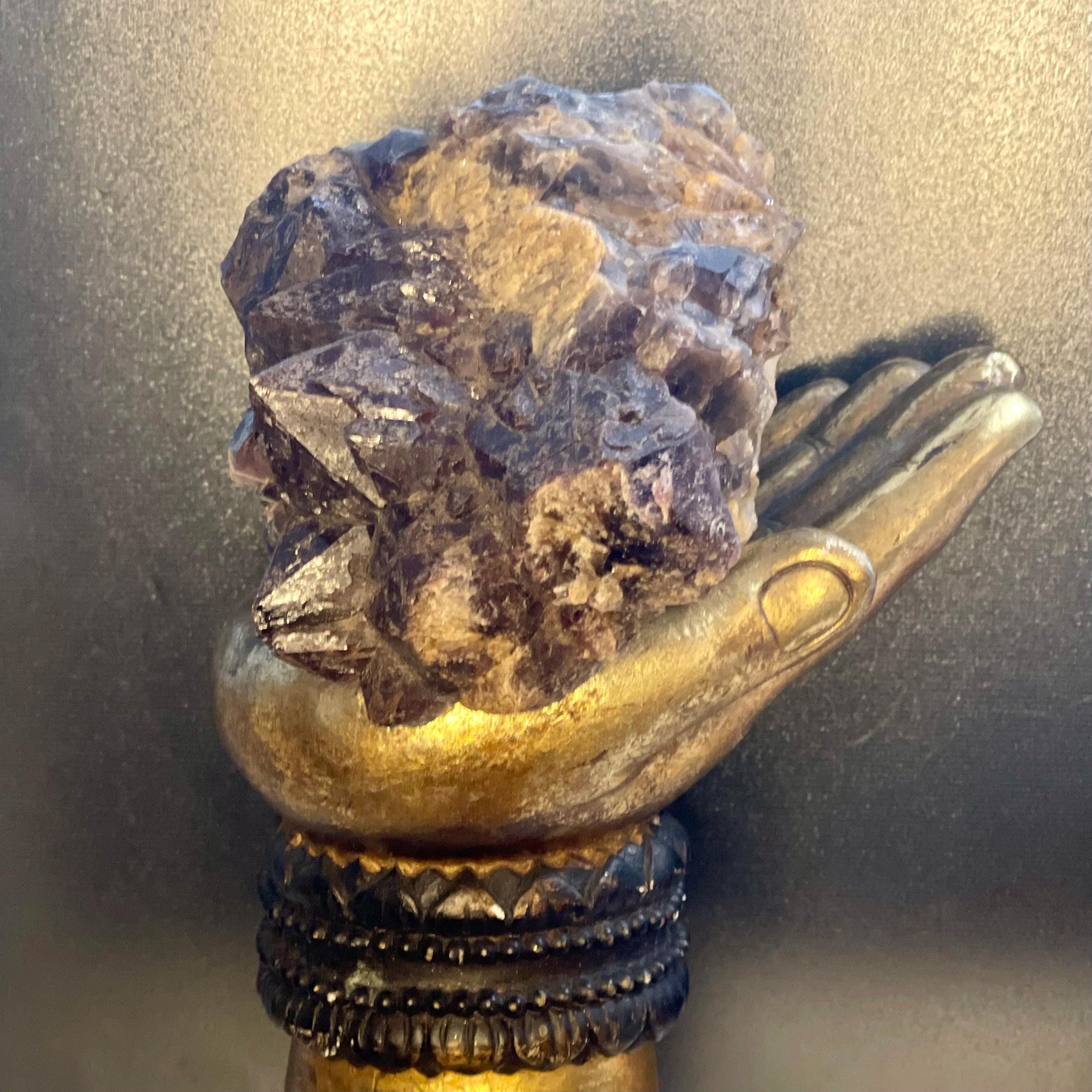 Raw Super Seven Crystal Cluster: Melody Stone, Sacred Seven - Reiki Cleansed