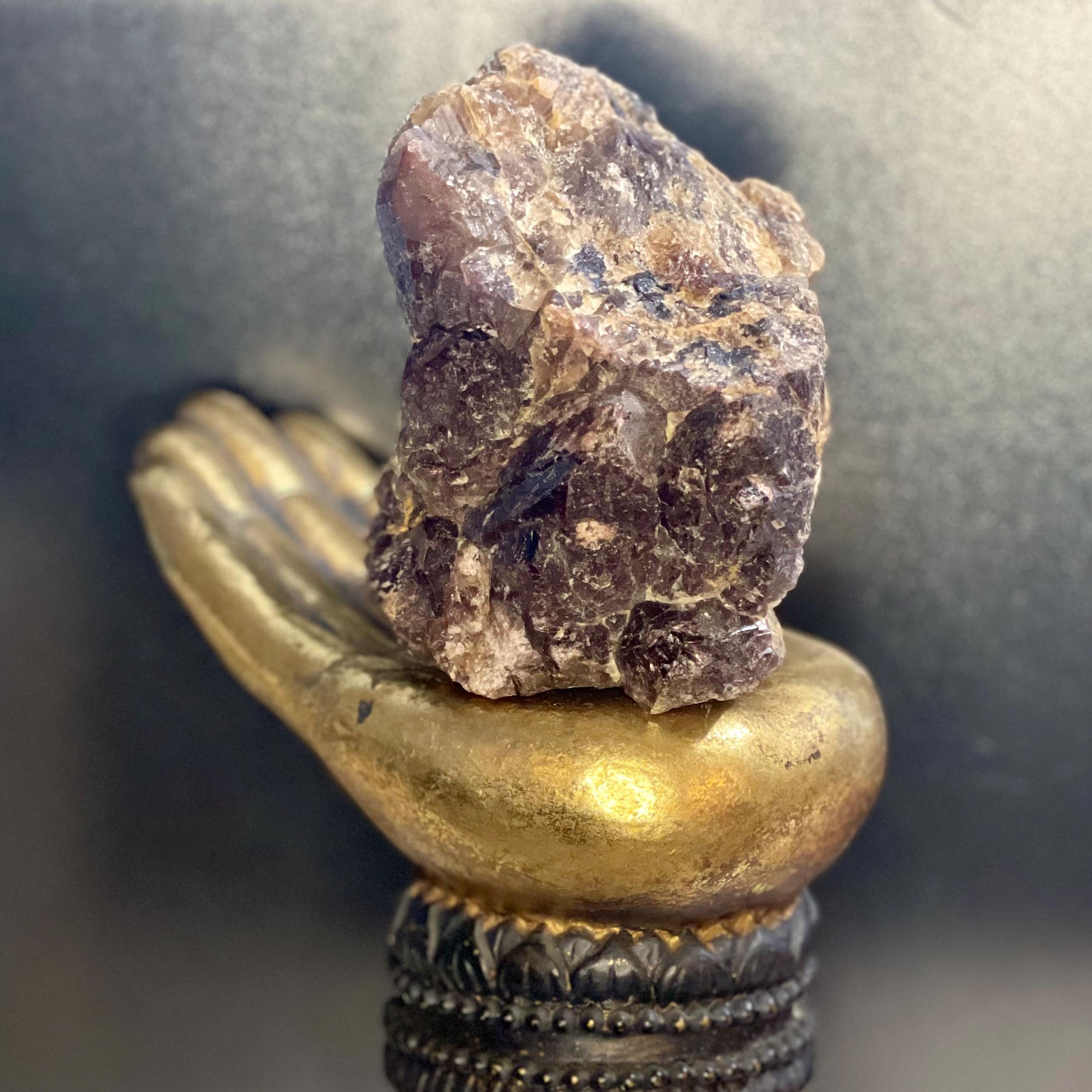 Large Super Seven Crystal: Raw Melody Stone, Reiki Cleansed
