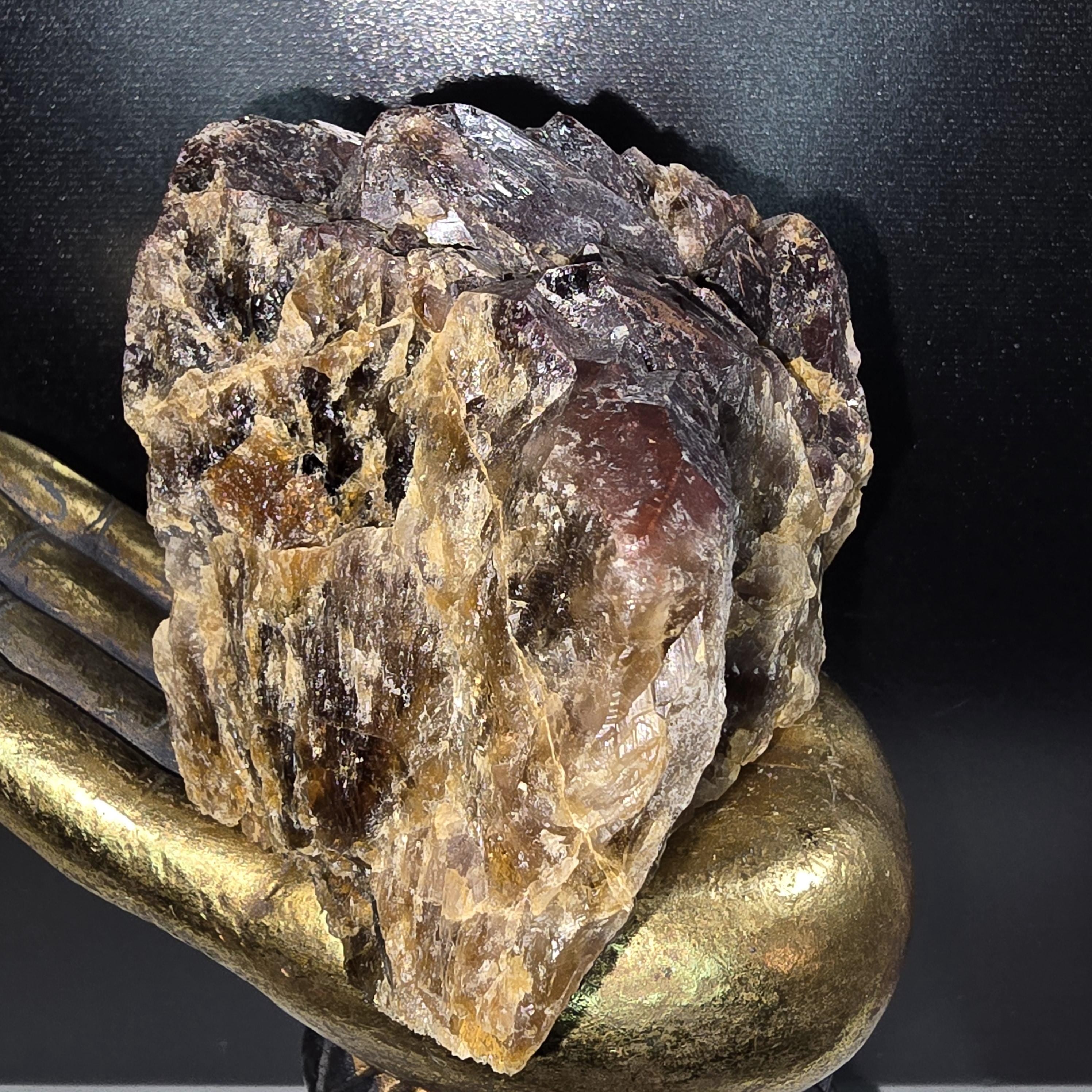 Large Super Seven Crystal: Raw Melody Stone, Reiki Cleansed