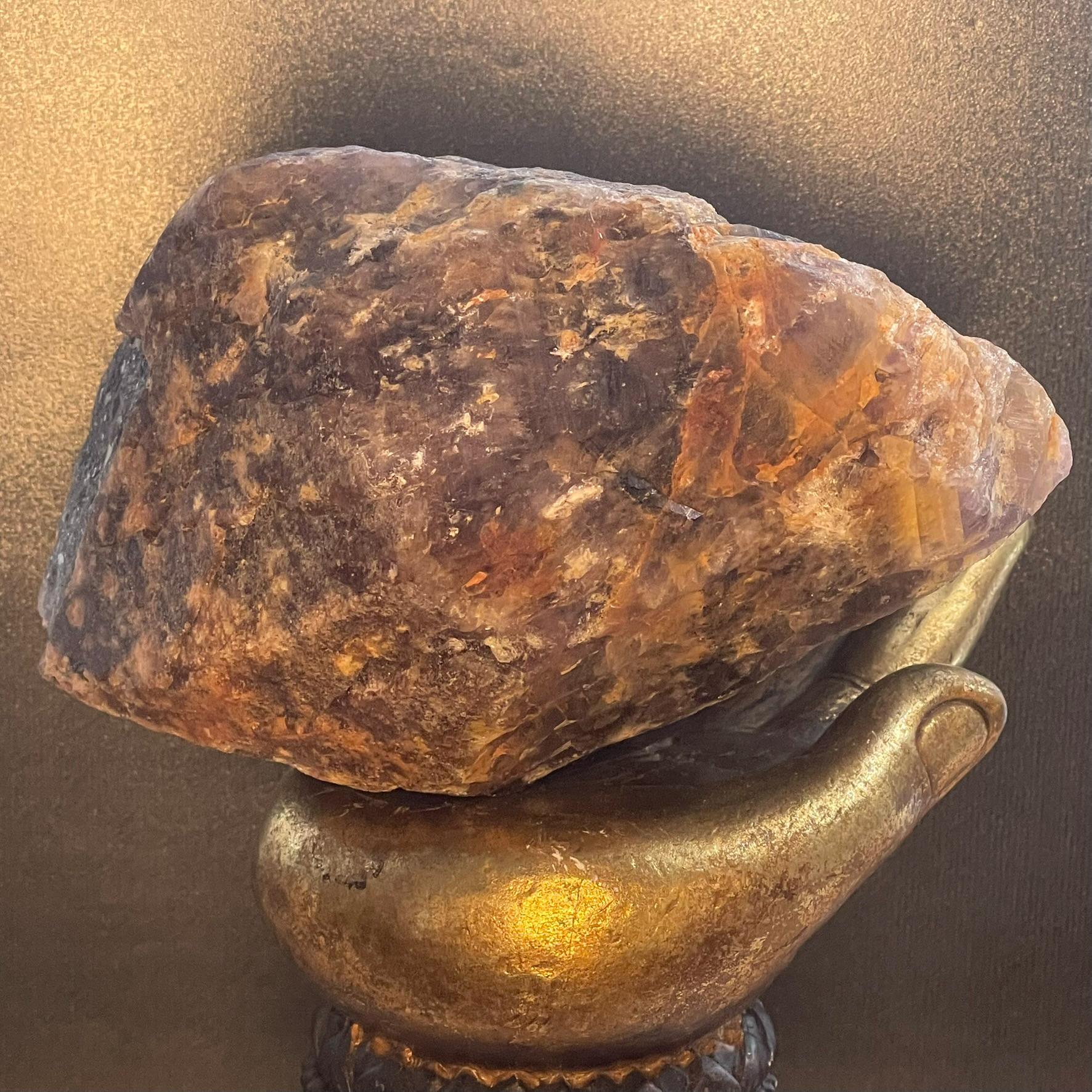 Large Super Seven Crystal Cluster: Reiki Cleansed Melody Stone