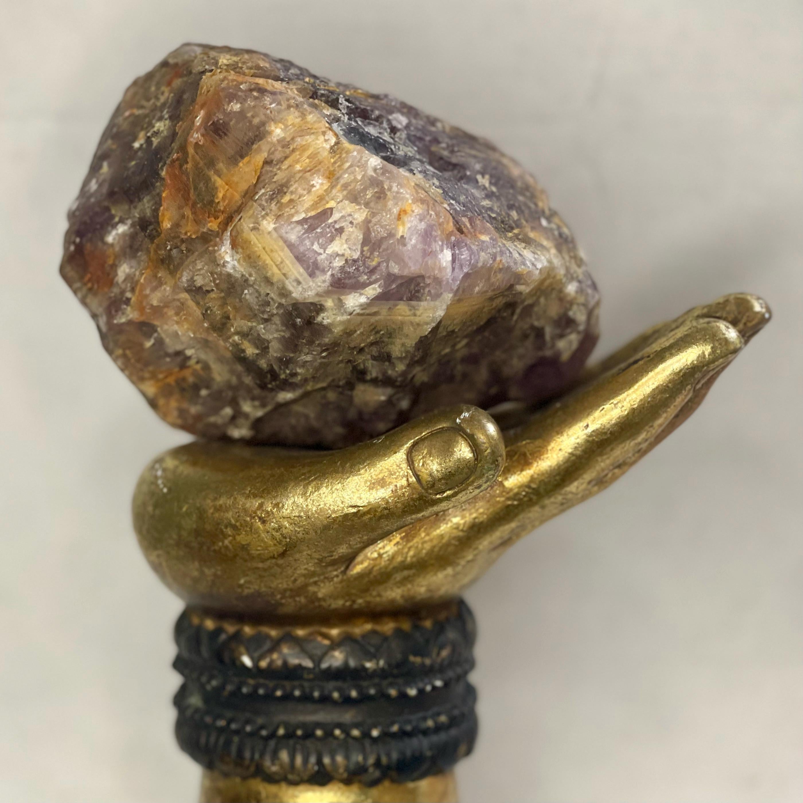 Large Super Seven Crystal Cluster: Reiki Cleansed Melody Stone