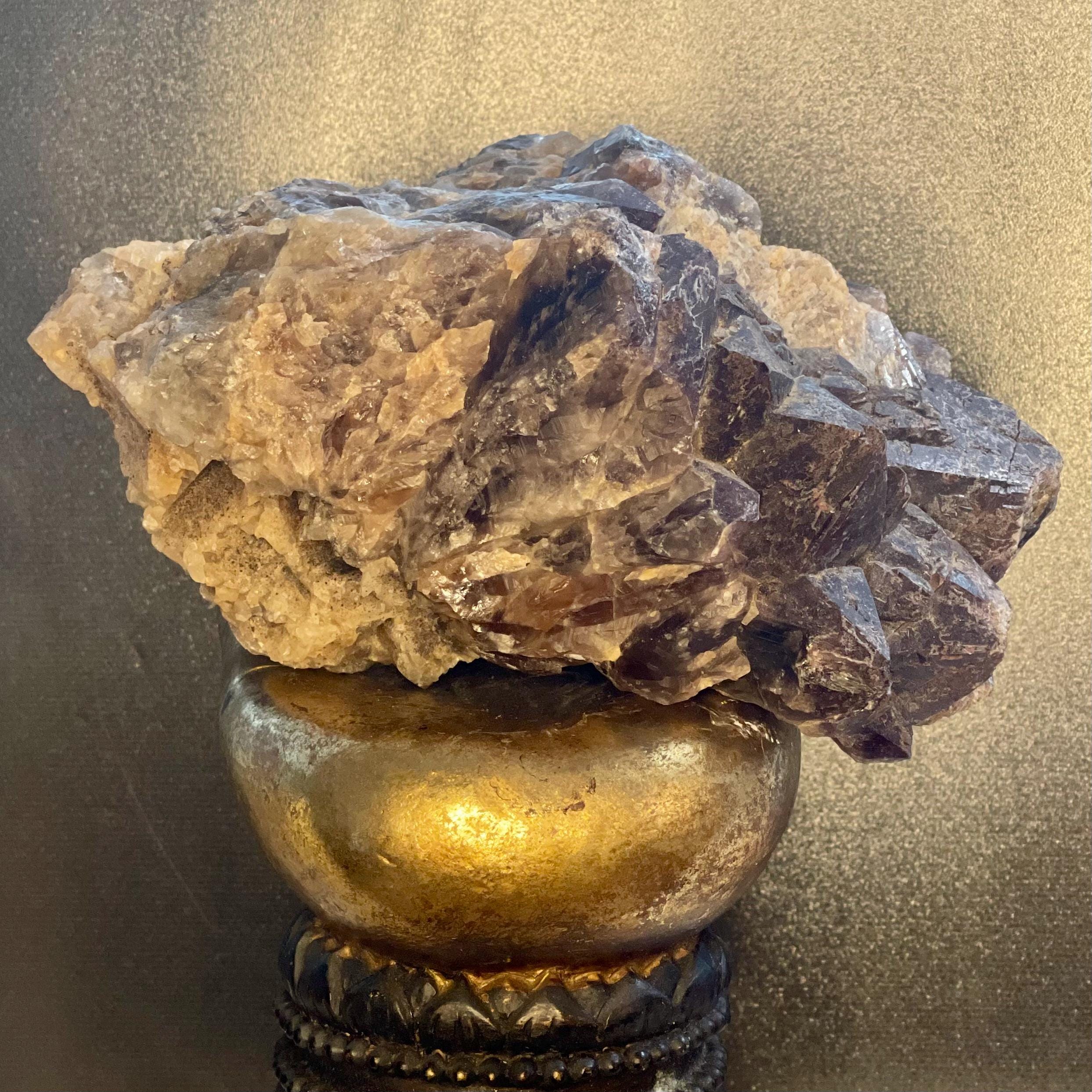 Raw Super Seven Crystal Cluster: Melody Stone, Sacred Seven - Reiki Cleansed