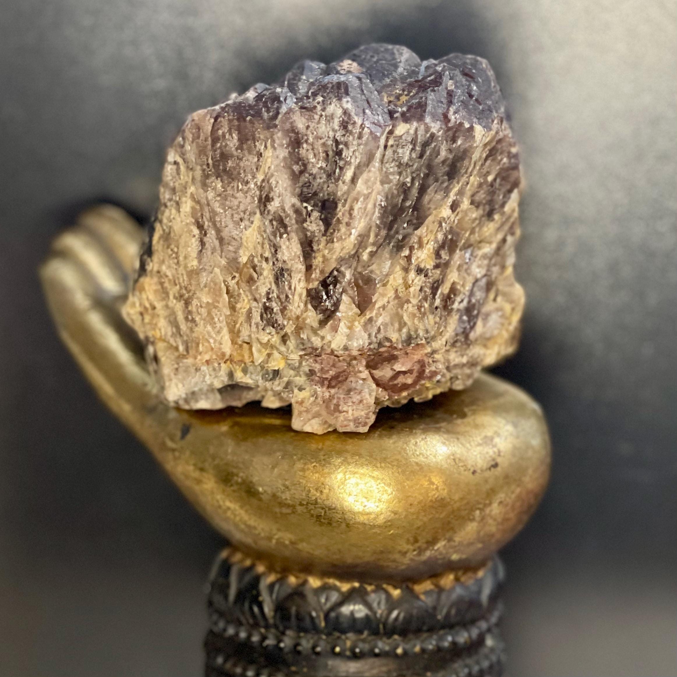 Large Super Seven Crystal: Raw Melody Stone, Reiki Cleansed
