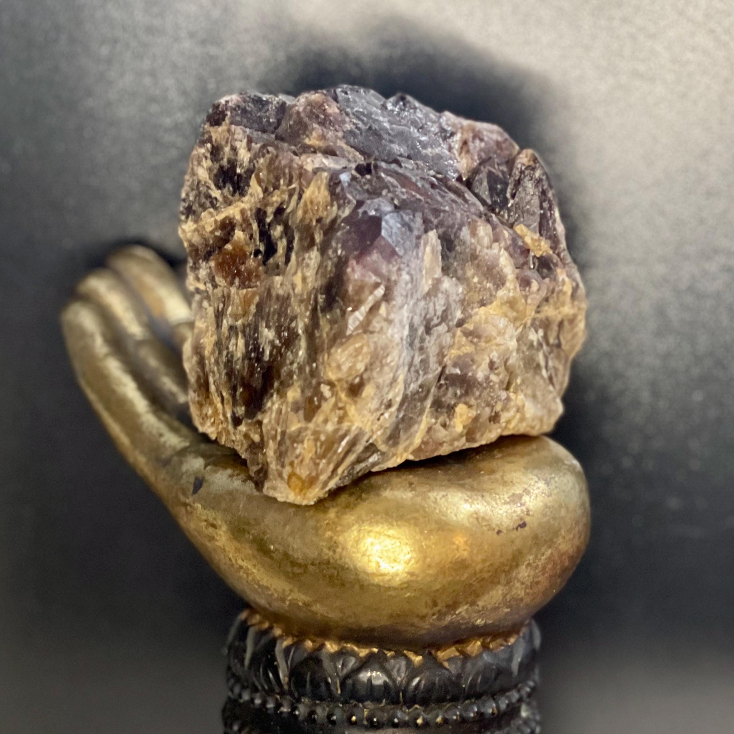 Large Super Seven Crystal: Raw Melody Stone, Reiki Cleansed